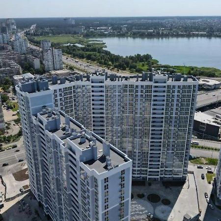 Квартира Метро Харківська, Позняки Жк Лебединий 基輔 外观 照片