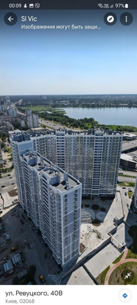 Квартира Метро Харківська, Позняки Жк Лебединий 基輔 外观 照片